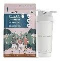 Clean Whey Protein Isolate 1kg Chocolate & Steel Pro Shaker 700 ml Combo
