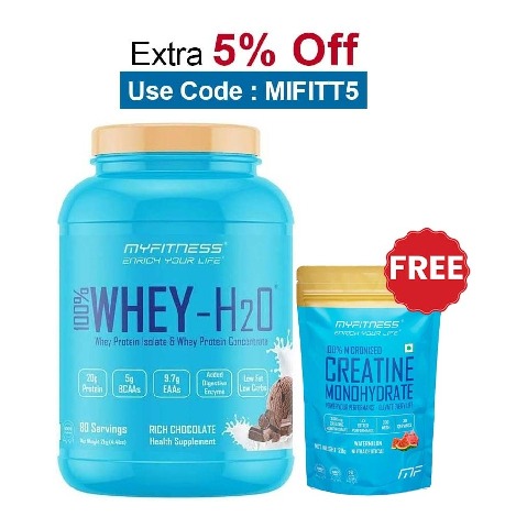 Myfitness By Paradise 100% WHEY-H2O, 4.4 lb Rich Chocolate