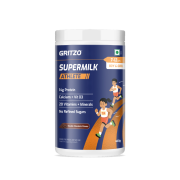 Supermilk Athlete 7-12 Years, 400 g Double Chocolate 7-12 Yrs Boy Athlete With Unrefined Sugar