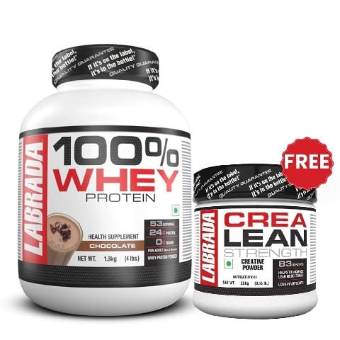 Labrada 100% Whey Protein,  4 lb  Chocolate 