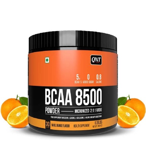 1 - QNT BCAA 8500, 0.39 lb 30 Servings Navel Orange