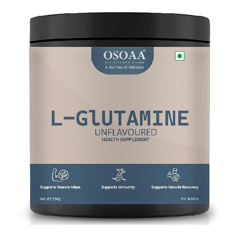 1 - Osoaa L-Glutamine,  0.55 lb  Unflavoured 