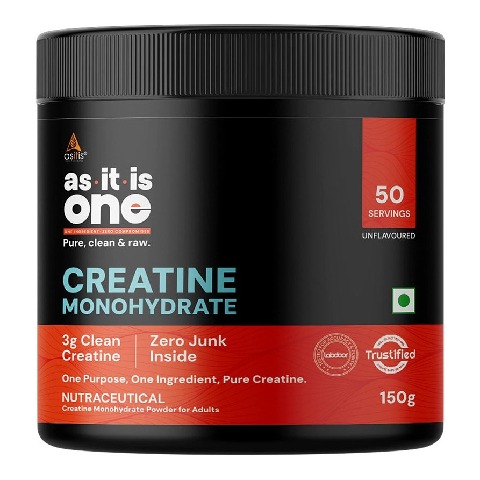 2 - AS-IT-IS Nutrition Creatine Monohydrate,  Unflavoured  0.33 lb 