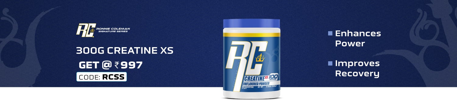 Ronnie Coleman Creatine XS, 300 g (0.66 lb) | Get @ 997 | RCSS
