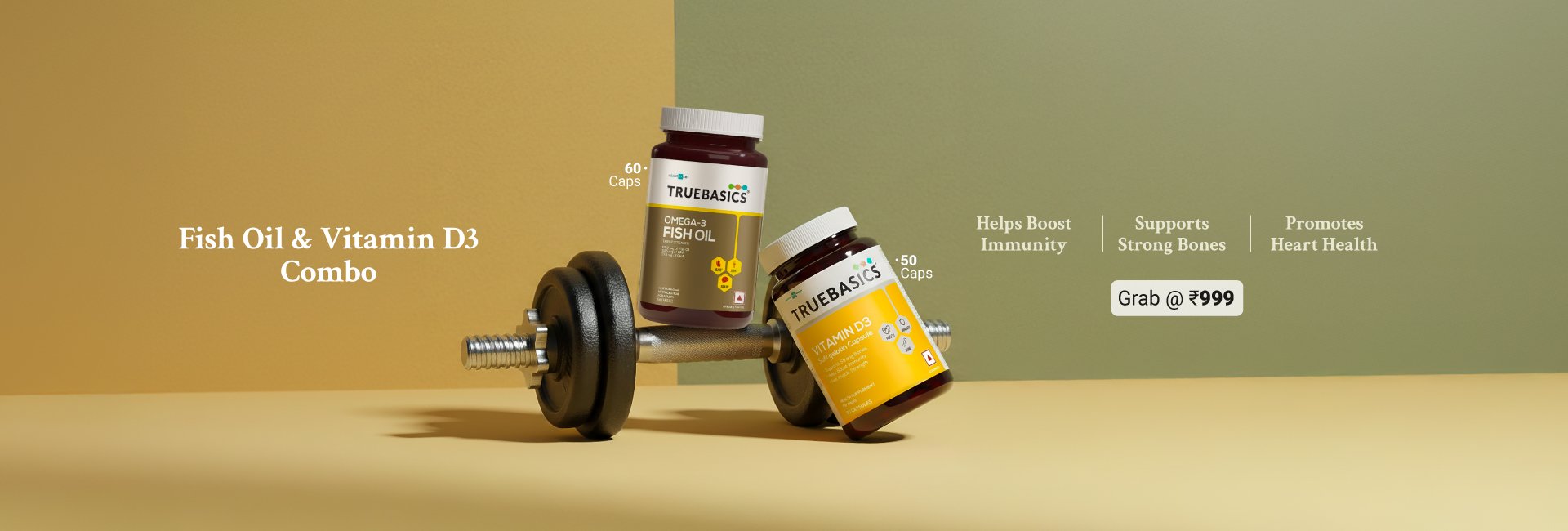 Fish Oil & Vitamin D3 Combo