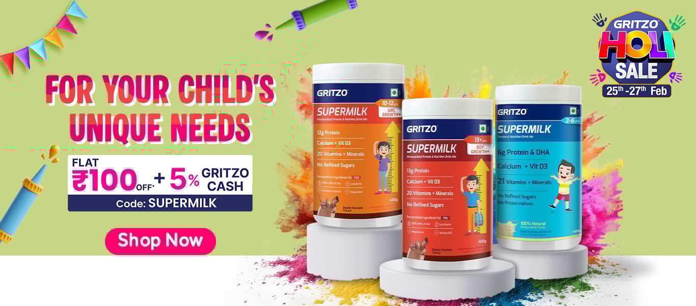 Flat Rs. 100 Off on Supermilk Range