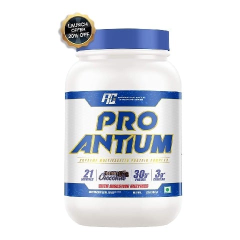 Ronnie Coleman Pro-Antium Whey Protein, 2 lb Double Chocolate