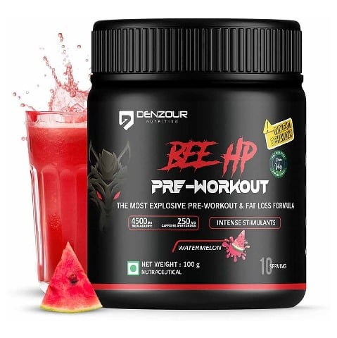 1 - Denzour Nutrition Bee Hp Pre-Workout,  0.22 lb  Watermelon 
