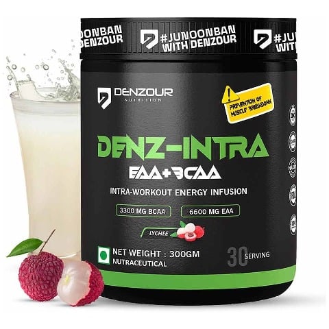 1 - Denzour Nutrition Denz-Intra BCAA+EAA,  Lychee  0.66 lb  30 Servings 