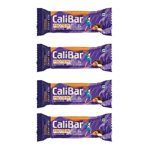 1 - Calibar Protein Bar 20g Protein,  4 bar(s)  Almond Choco 
