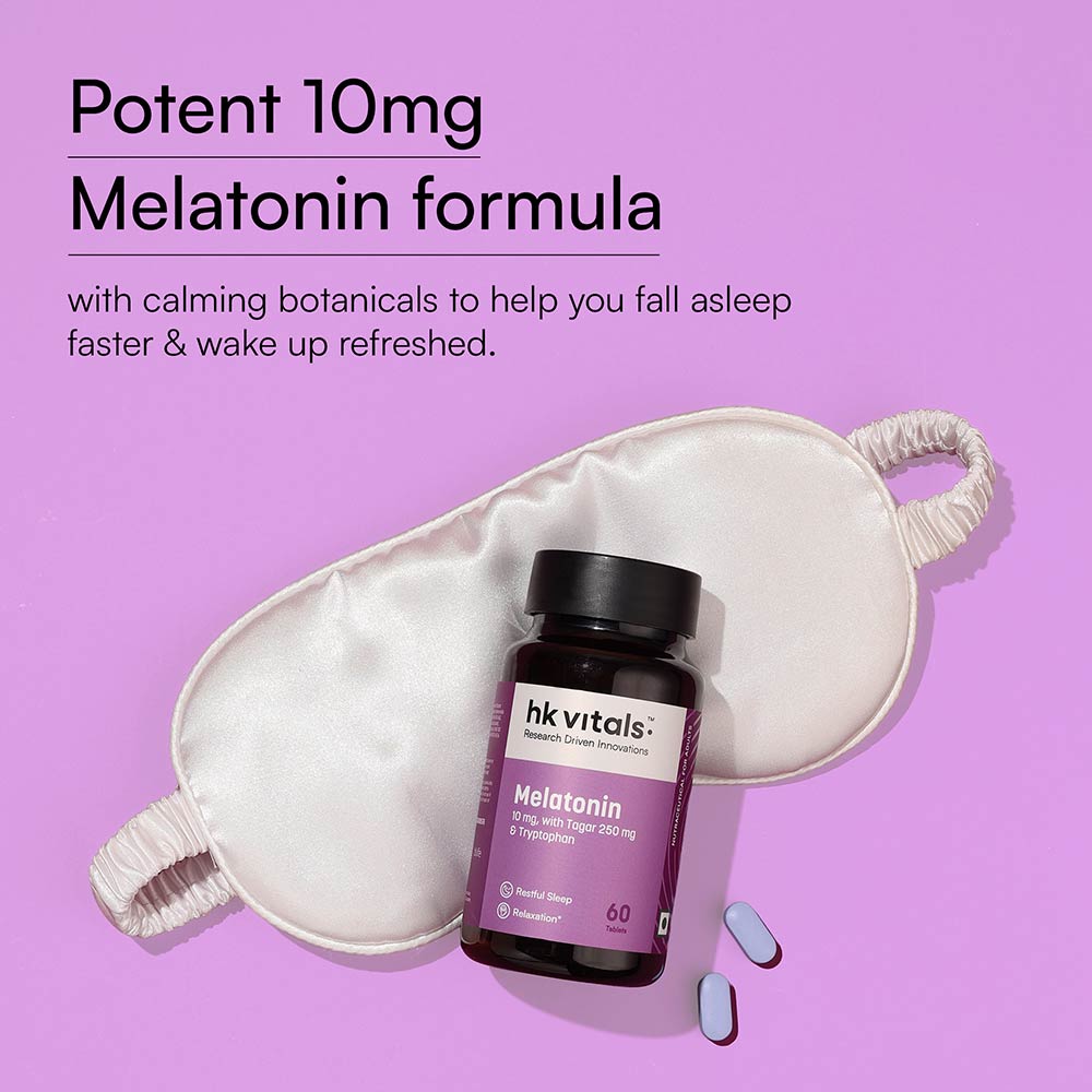 4 - HK Vitals Melatonin + Tagar,  60 tablet(s)