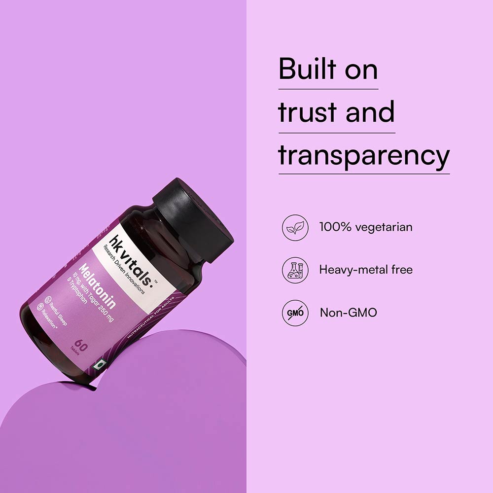 9 - HK Vitals Melatonin + Tagar,  60 tablet(s)