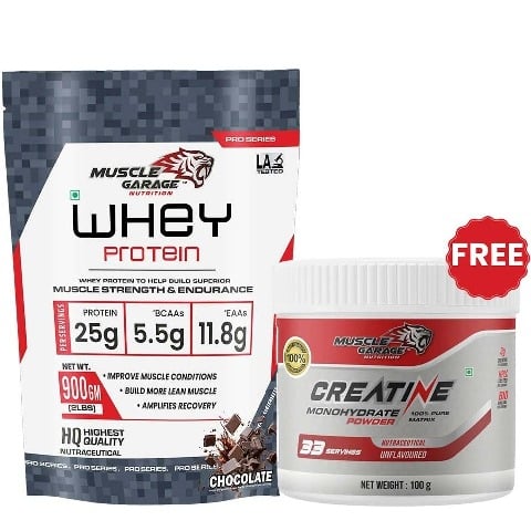 Muscle Garage Whey Protein,  2 lb  Chocolate 