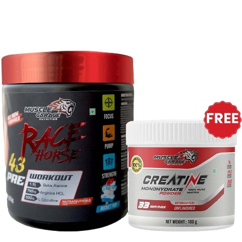 Muscle Garage Race Horse Pre Workout, 0.33 lb Rocket Pop
