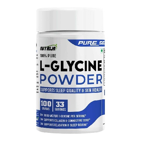 1 - NutriJa L-Glycine Powder, 100 g