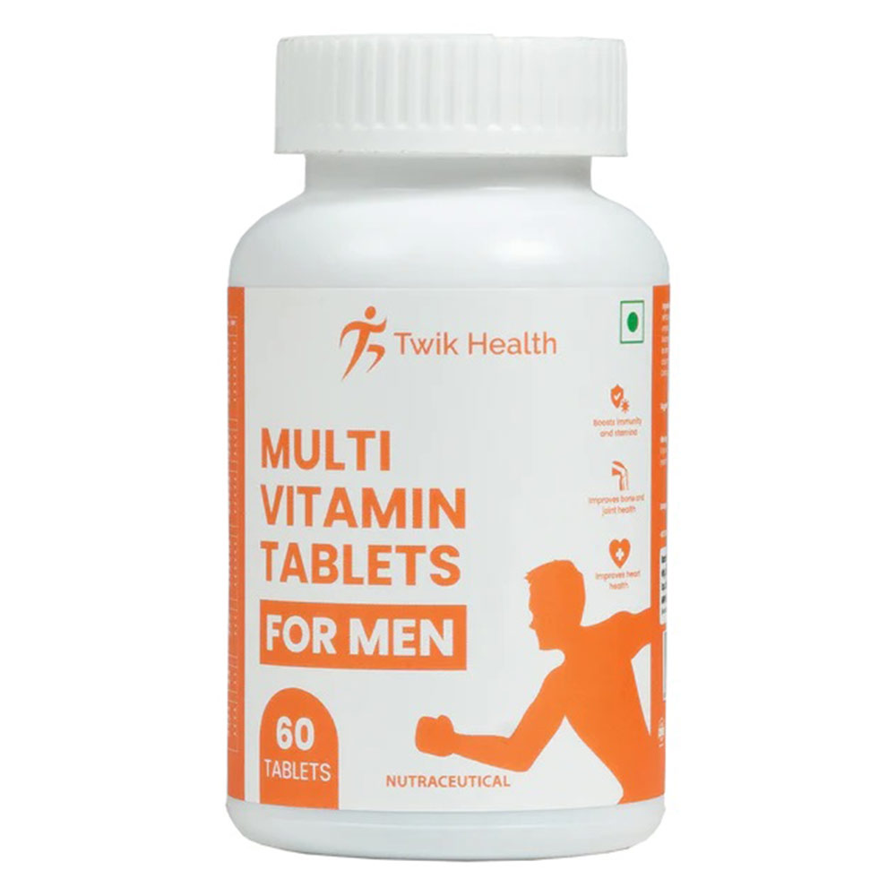 Twik Health Multivitamin for Men, 60 tablet(s) Unflavoured-image-15