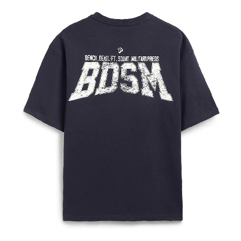 1 - MuscleBlaze Carnage Oversized Tshirt,  X-Large  Charcoal 