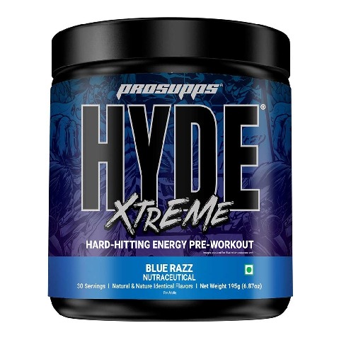1 - ProSupps Hyde Xtreme Pre Workout,  0.42 lb  Blue Razz 