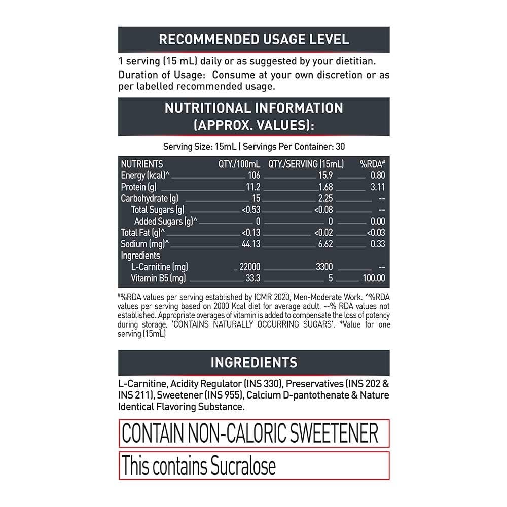 Liquid L-Carnitine PRO 450ml & Creatine CreAMP 100g Combo