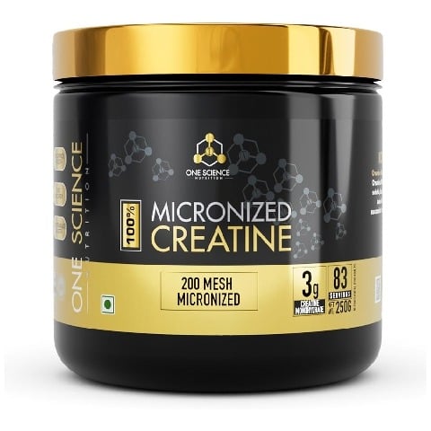 1 - One Science Micronized Creatine, Unflavoured 0.55 lb