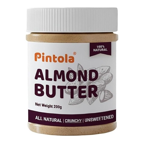 1 - Pintola All Natural Almond Butter,  Crunchy  0.350 kg 