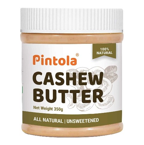 1 - Pintola All Natural Cashew Butter, Natural 0.350 kg