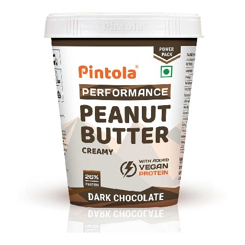 1 - Pintola Dark Chocolate Performance Series Peanut Butter,  0.510 kg  Creamy 