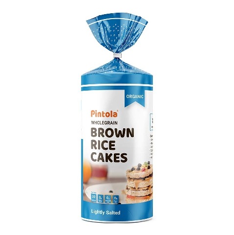 1 - Pintola Wholegrain Brown Rice Cakes,  Lightly Salted  130 g 