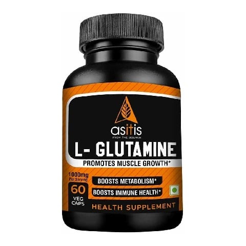 6 - AS-IT-IS Nutrition L - Glutamine,  60 capsules  Unflavoured 