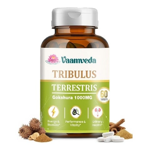 Vaamveda Tribulus Terrestris Gokshura 1000mg,  60 tablet(s)  Unflavoured 