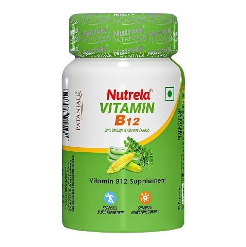 1 - Nutrela Vitamin B12 Bio-Fermented, 30 capsules Unflavoured