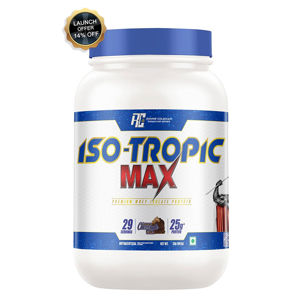 Ronnie Coleman Iso-Tropic Max, 2 lb German Chocolate Cake-image-32