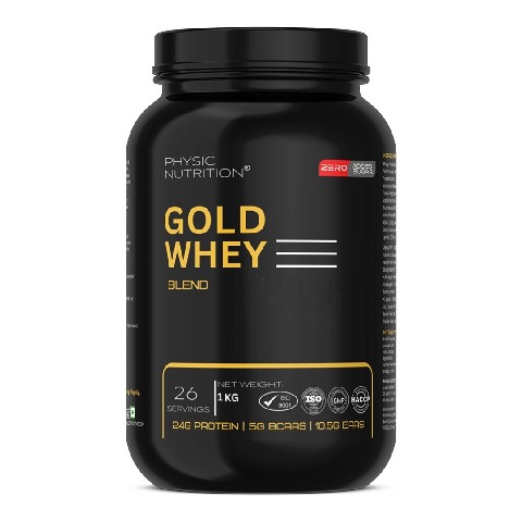 1 - Physic Nutrition Gold Whey Protein Blend,  2.2 lb  Coffee 