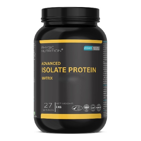 1 - Physic Nutrition Advanced Isolate Protein Matrix, 2.2 lb Strawberry