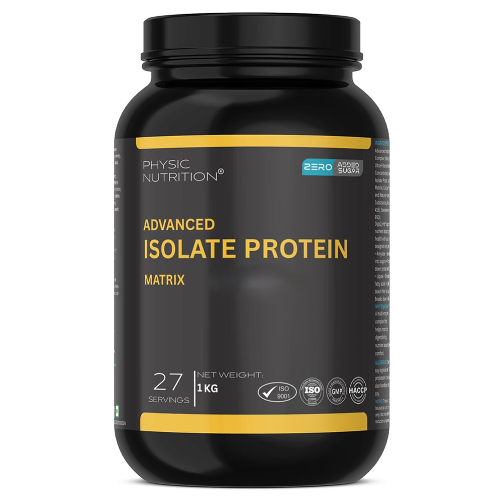Physic Nutrition Advanced Isolate Protein Matrix, 2.2 lb Strawberry-picture-34