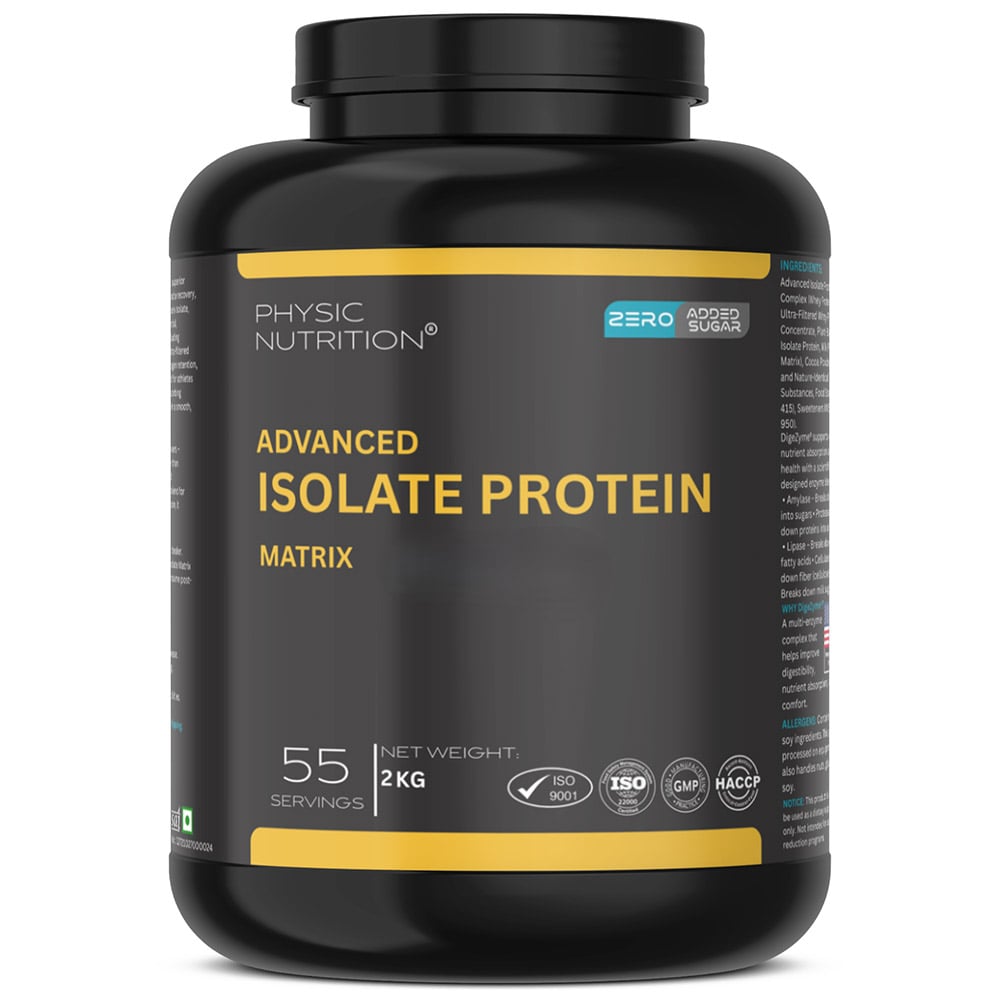 Physic Nutrition Advanced Isolate Protein Matrix, 4.4 lb Vanilla-picture-18