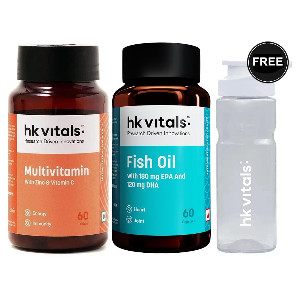 Multivitamin & Fish Oil  60 Tabs Combo