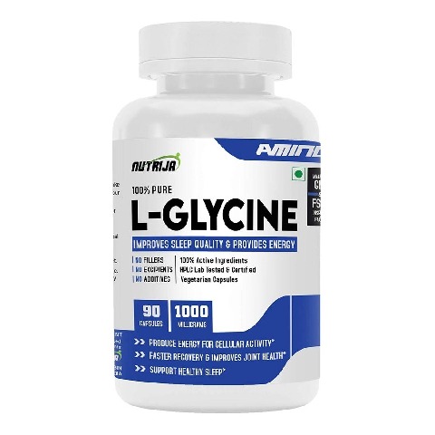 1 - NutriJa L-Glycine 1000mg,  90 capsules 