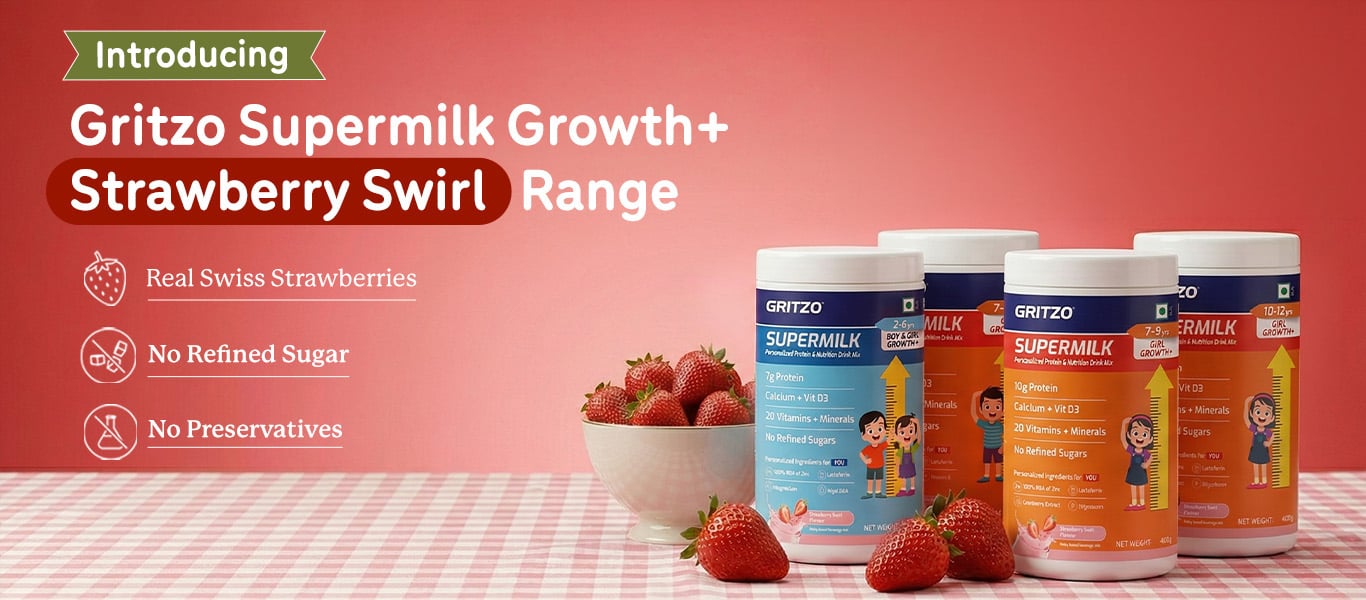 New Launch: Gritzo Supermilk - Strawberry Range