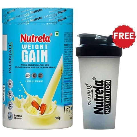 Nutrela Weight Gainer,  1.1 lb  Banana 