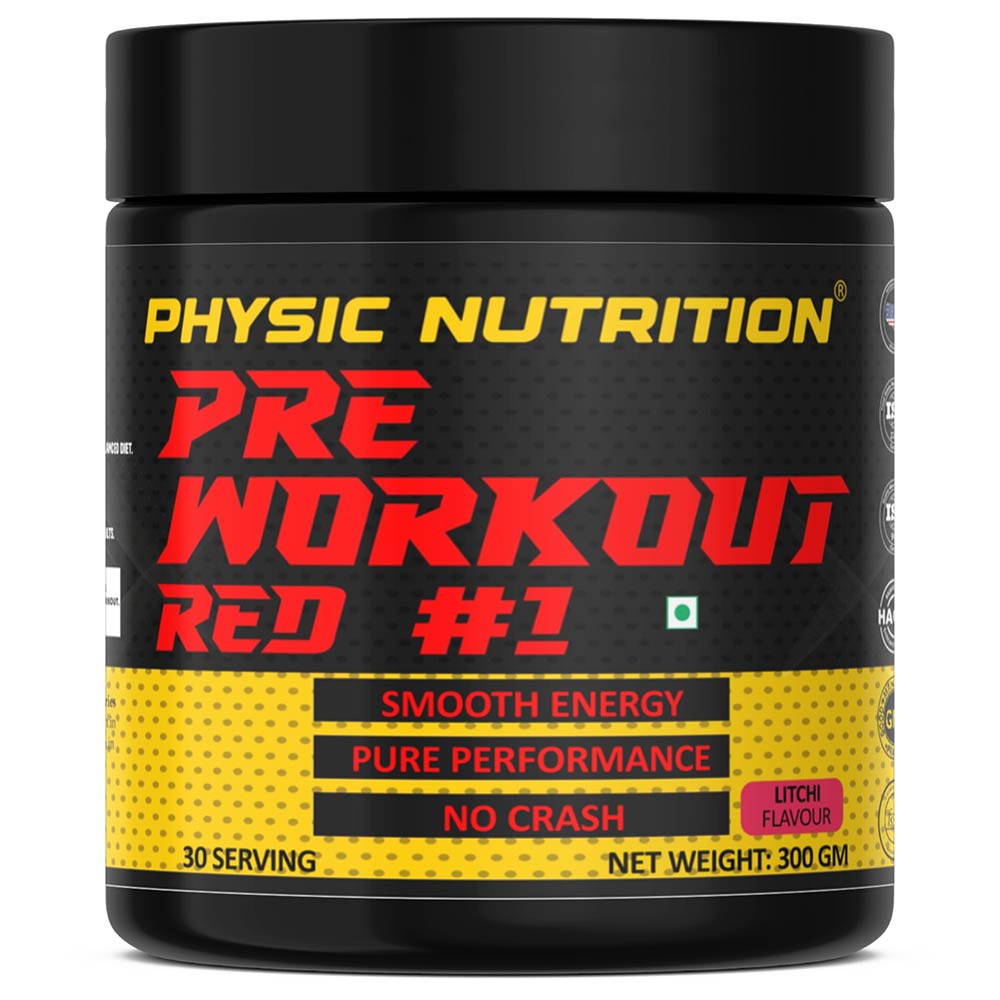 Physic Nutrition Pre-Workout Red #1, 0.66 lb Litchi-picture-36