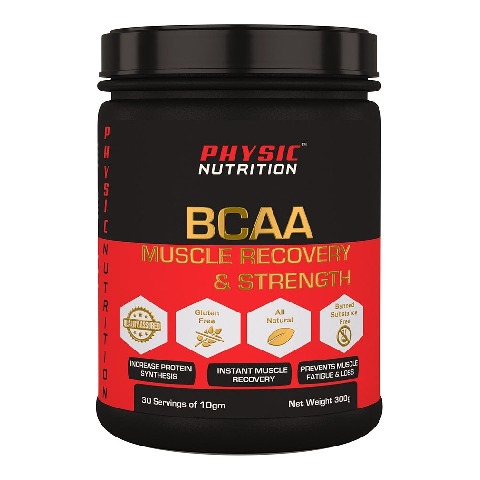 1 - Physic Nutrition BCAA,  0.66 lb  30 Servings  Lime 