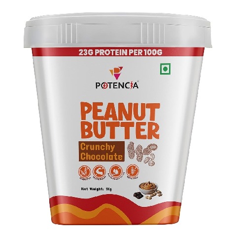 1 - Potencia Peanut Butter,  1 kg  Crunchy Chocolate 