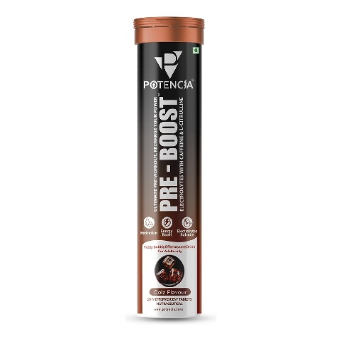 1 - Potencia Pre - Boost Effervescent,  15 tablet(s)  Cola 