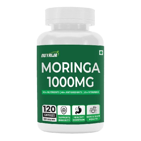 1 - NutriJa Moringa 1000mg,  120 capsules 