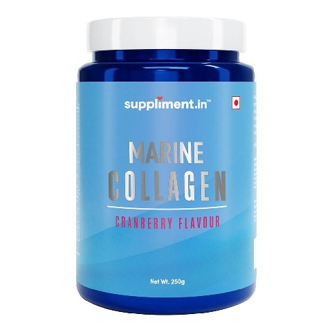 1 - Suppliment.in Collagen Sugar Free,  250 g  Cranberry 