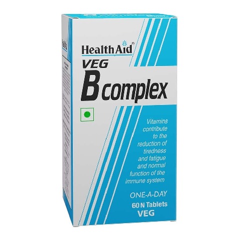 1 - HealthAid Vegan B Complex,  60 tablet(s)  Unflavoured 