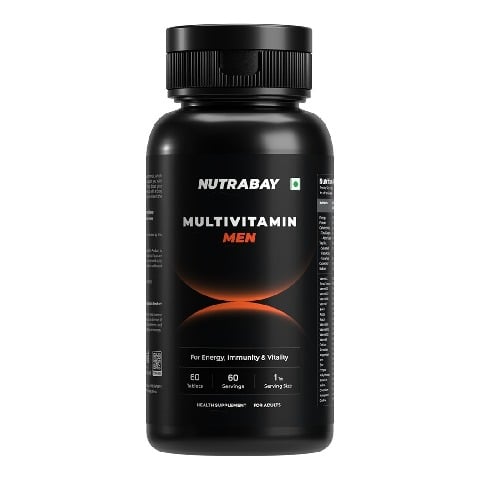 1 - Nutrabay Pro Active Multivitamin Men,  60 tablet(s)  Unflavoured 