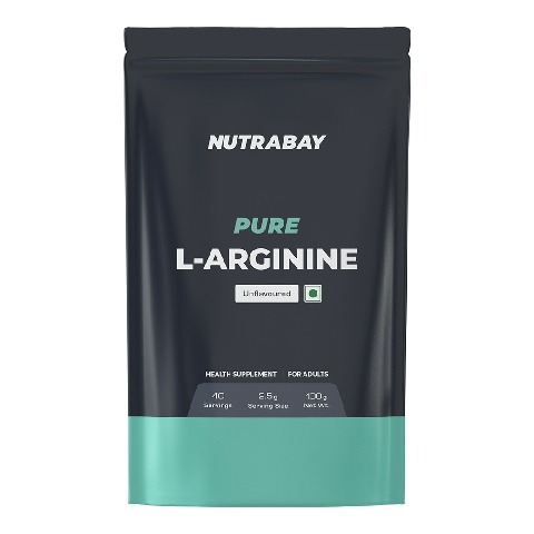 1 - Nutrabay Pure L-Arginine Amino Acid,  0.22 lb 