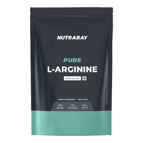 1 - Nutrabay Pure 100% L-Arginine Amino Acid,  0.55 lb 